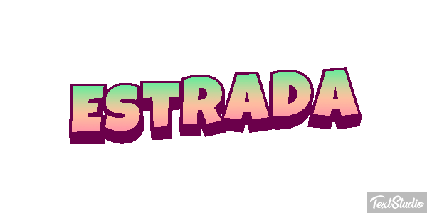 Estrada Текстовый эффект