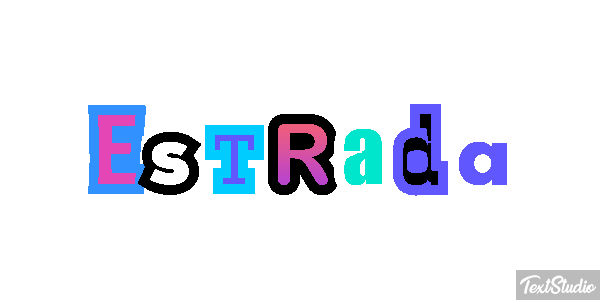 Estrada Текстовый эффект