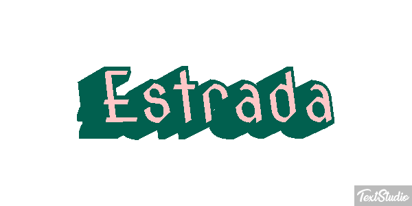Estrada Текстовый эффект