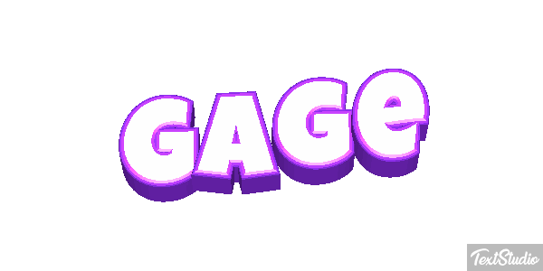 Gage Efekt tekstowy