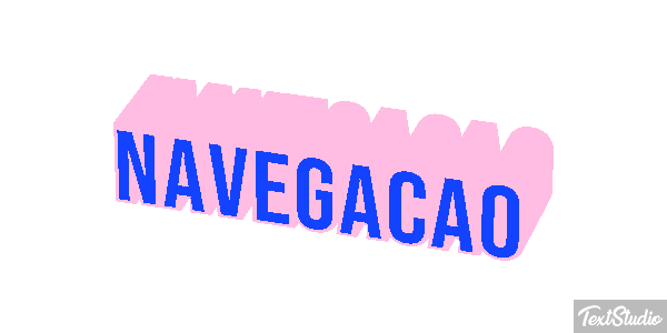 Navegação Efeito do texto