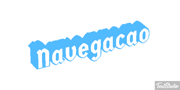 Navegação Efeito do texto