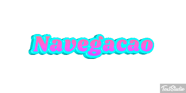 Navegação Efeito do texto