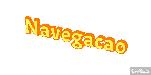 Navegação Efeito do texto