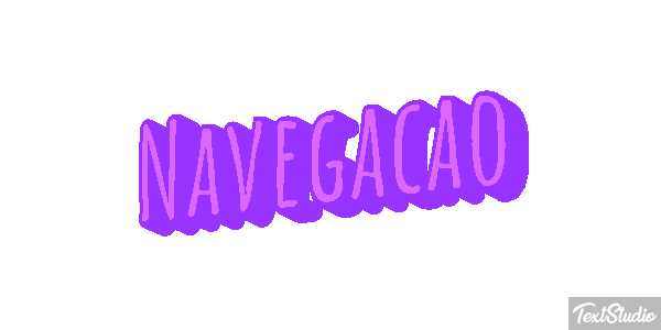 Navegação Efeito do texto