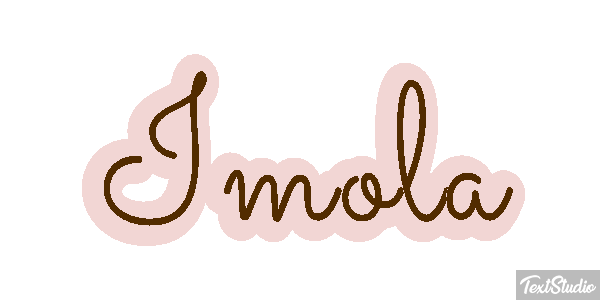 Imola Efecto de texto