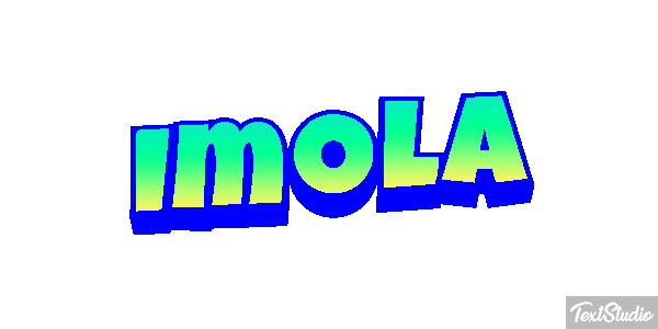 Imola Efecto de texto