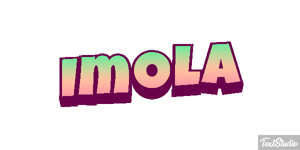 Imola Efecto de texto