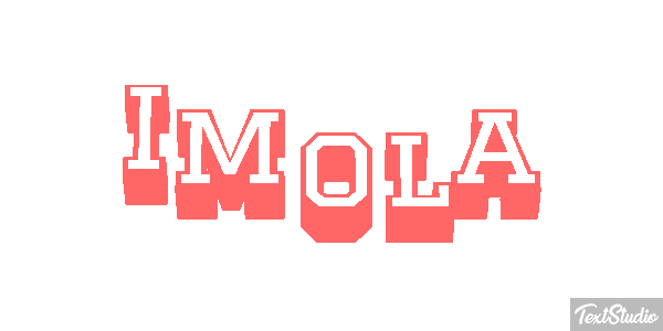 Imola Efecto de texto