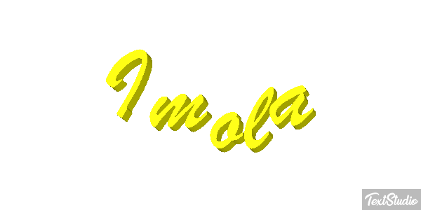 Imola Efecto de texto
