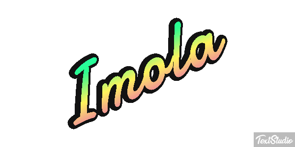 Imola Efecto de texto
