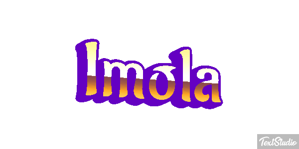 Imola Efecto de texto