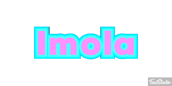 Imola Efecto de texto