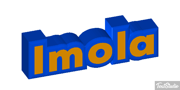 Imola Efecto de texto
