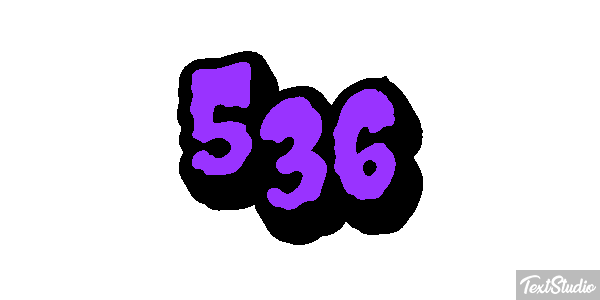 536 Metin efekti