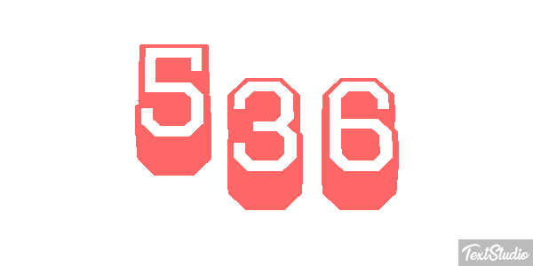 536 Metin efekti