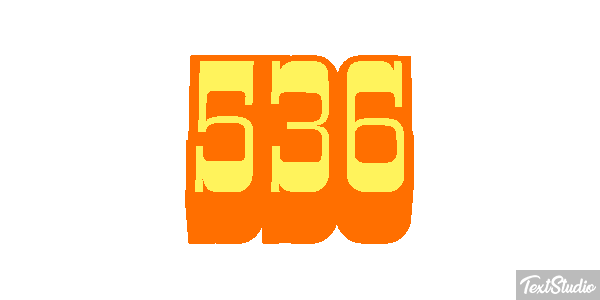 536 Metin efekti