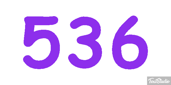 536 Metin efekti