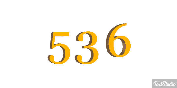 536 Metin efekti