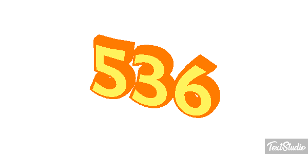 536 Metin efekti