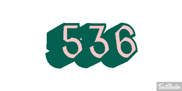 536 Metin efekti