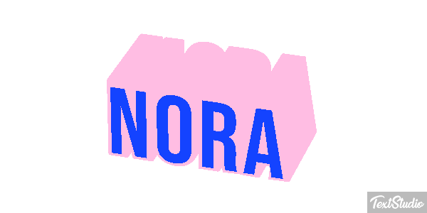 Nora Tekst effect