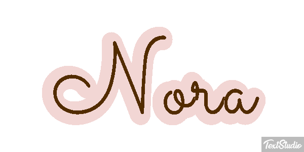 Nora Tekst effect