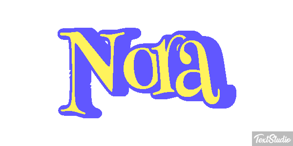 Nora Tekst effect
