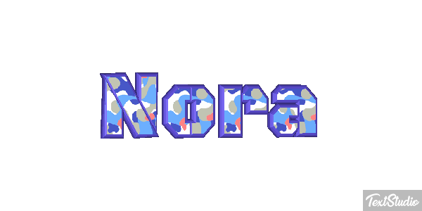 Nora Tekst effect
