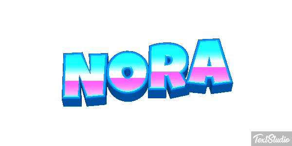 Nora Tekst effect