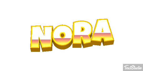Nora Tekst effect
