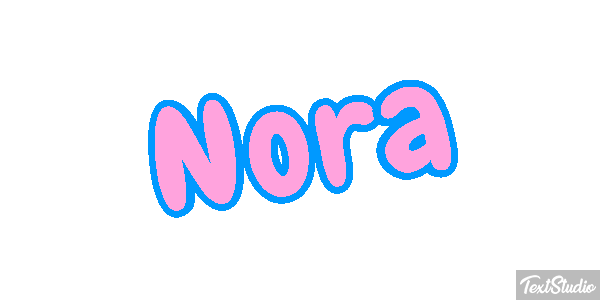 Nora Tekst effect