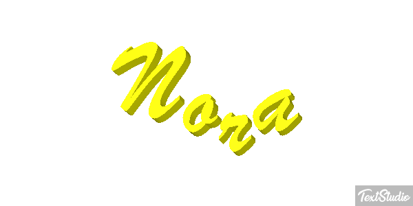 Nora Tekst effect