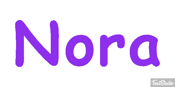 Nora Tekst effect