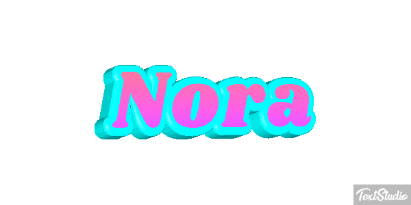 Nora Tekst effect