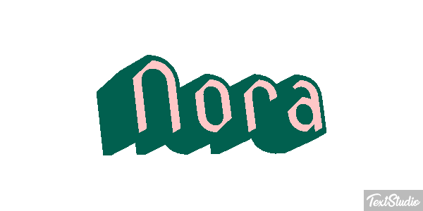 Nora Tekst effect