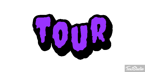 Tour Tekst effect
