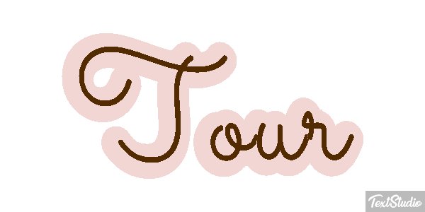 Tour Tekst effect
