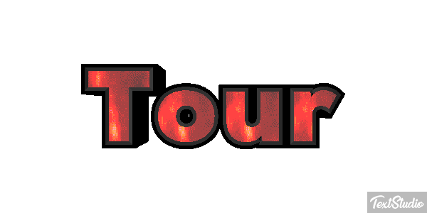 Tour Tekst effect