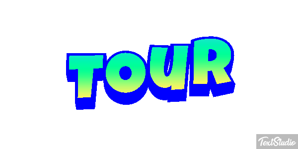 Tour Tekst effect