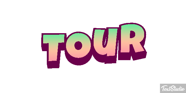 Tour Tekst effect