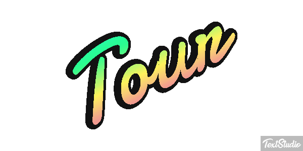 Tour Tekst effect