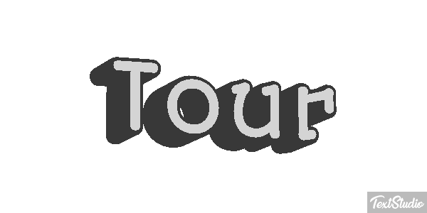 Tour Tekst effect