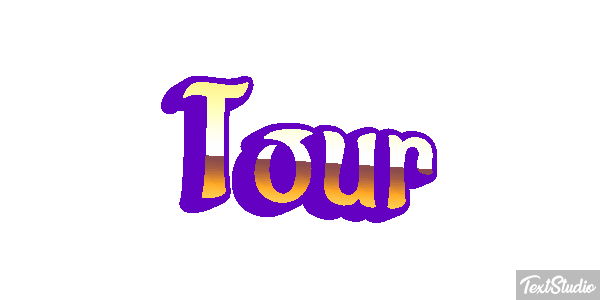 Tour Tekst effect