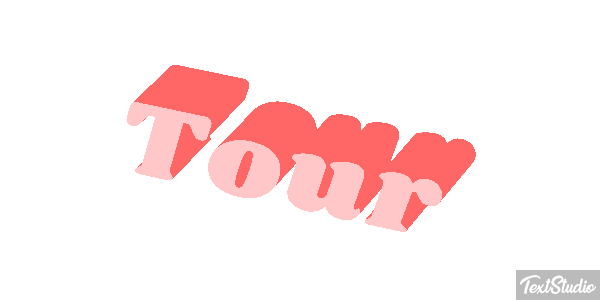 Tour Tekst effect