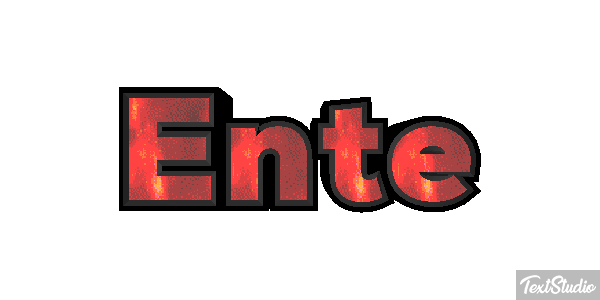 Ente Текстовый эффект