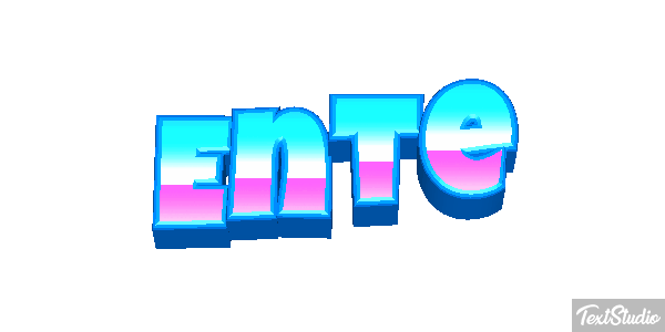Ente Текстовый эффект