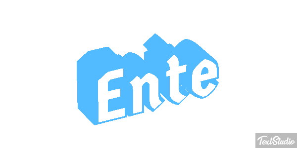 Ente Текстовый эффект