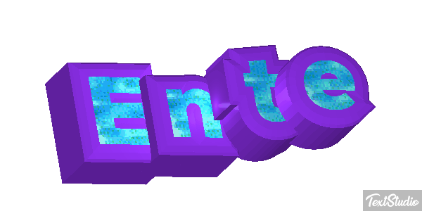 Ente Текстовый эффект