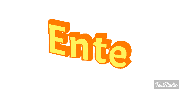 Ente Текстовый эффект